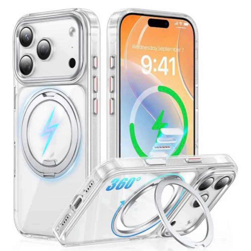 iPhone 17 Pro 18 Pro用 MagSafe対応クリアケース