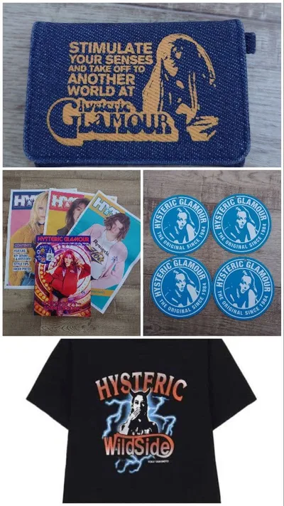 カタログ カードケース タグ Tシャツ HYSTERIC GLAMOUR