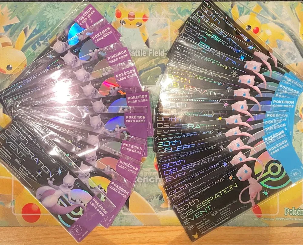 ポケモンカード 30thイベント記念品 ミュウツー ミュウ10枚セット