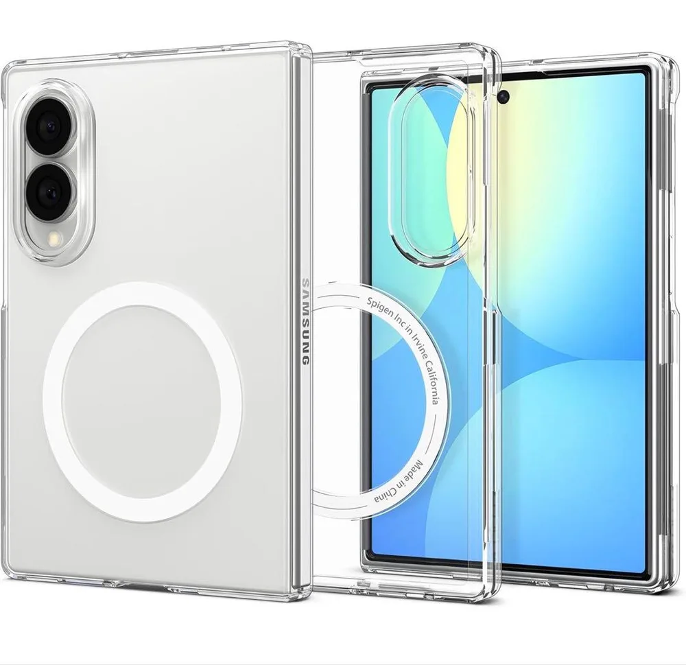 Spigen Galaxy Z Fold8 ケース クリア 薄型