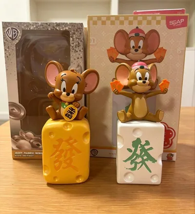 SOAP STUDIO トムとジェリー 幸運・招財 財・發 2体セット 日本限定