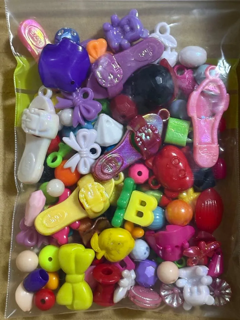 デコレーションパーツ ビーズ まとめ売り カラフル