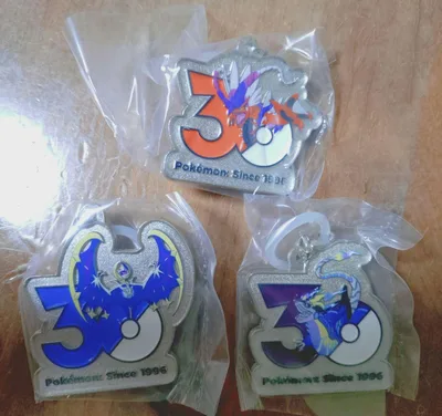 ポケモン 30周年 メタルチャームマスコット ルナアーラ コライドン ミライドン