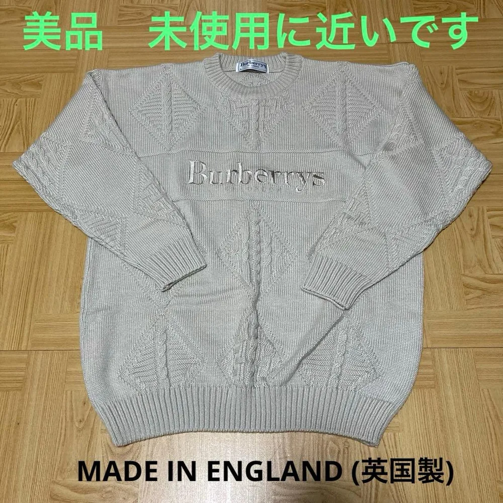 Burberrys バーバリーズ 英国製 ヴィンテージ ニット セーター レア