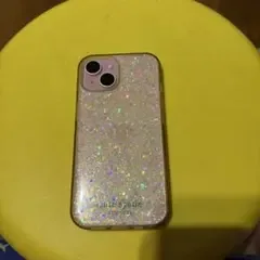kate spade iPhone用ケース グリッター iPhone15対応