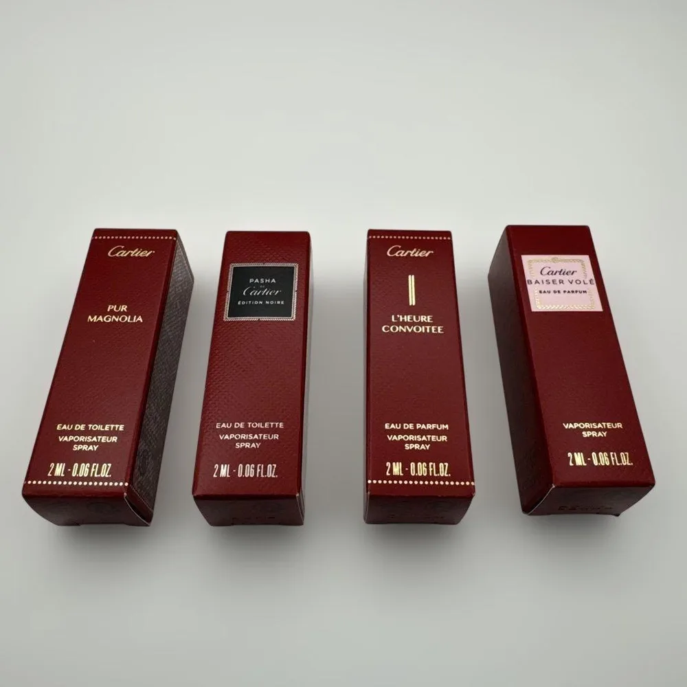 Cartier 香水 サンプル 4種セット