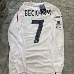 イングランド代表 ベッカム ユニフォーム 長袖 2007