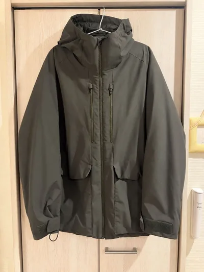 LサイズUNIQLOハイブリッドダウンオーバーサイズパーカ 311-449723