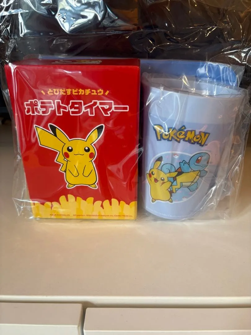 【ブルー】ポケモン マクドナルドハッピーバッグ3点セット