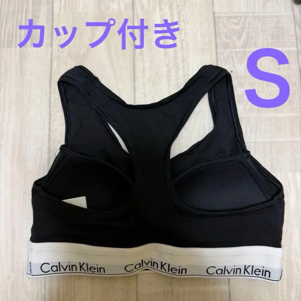Calvin Klein スポーツブラ ブラック