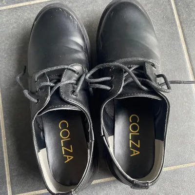 COLZA レースアップシューズ ブラック Lサイズ