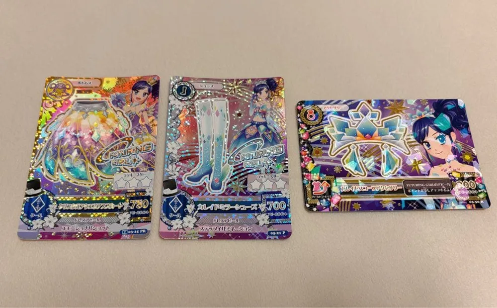 アイカツカード フューチャリングガール 霧矢あおい