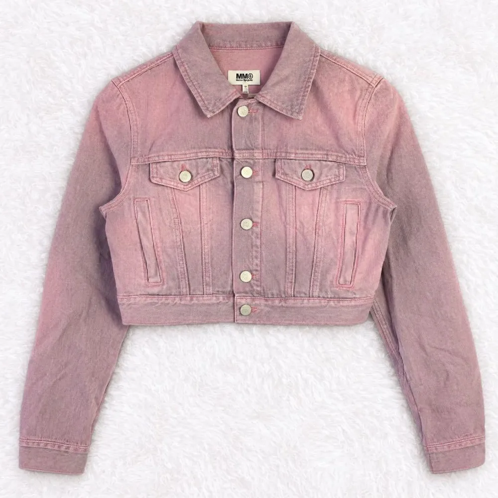 MM6 Maison Margiela デニムジャケット ピンク