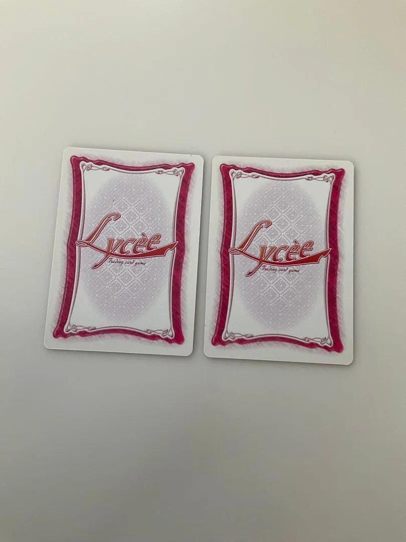 Lycee トレーディングカード 2枚セット