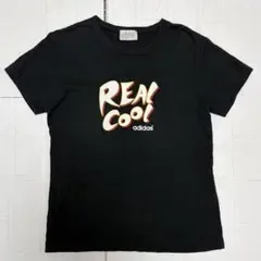 【希少】80s〜90s アディダス デサント製 ヴィンテージ Tシャツ 黒 S