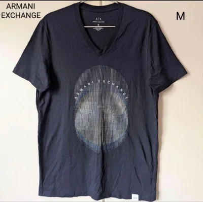 ARMANI EXCHANGE Vネック Tシャツ M 男性