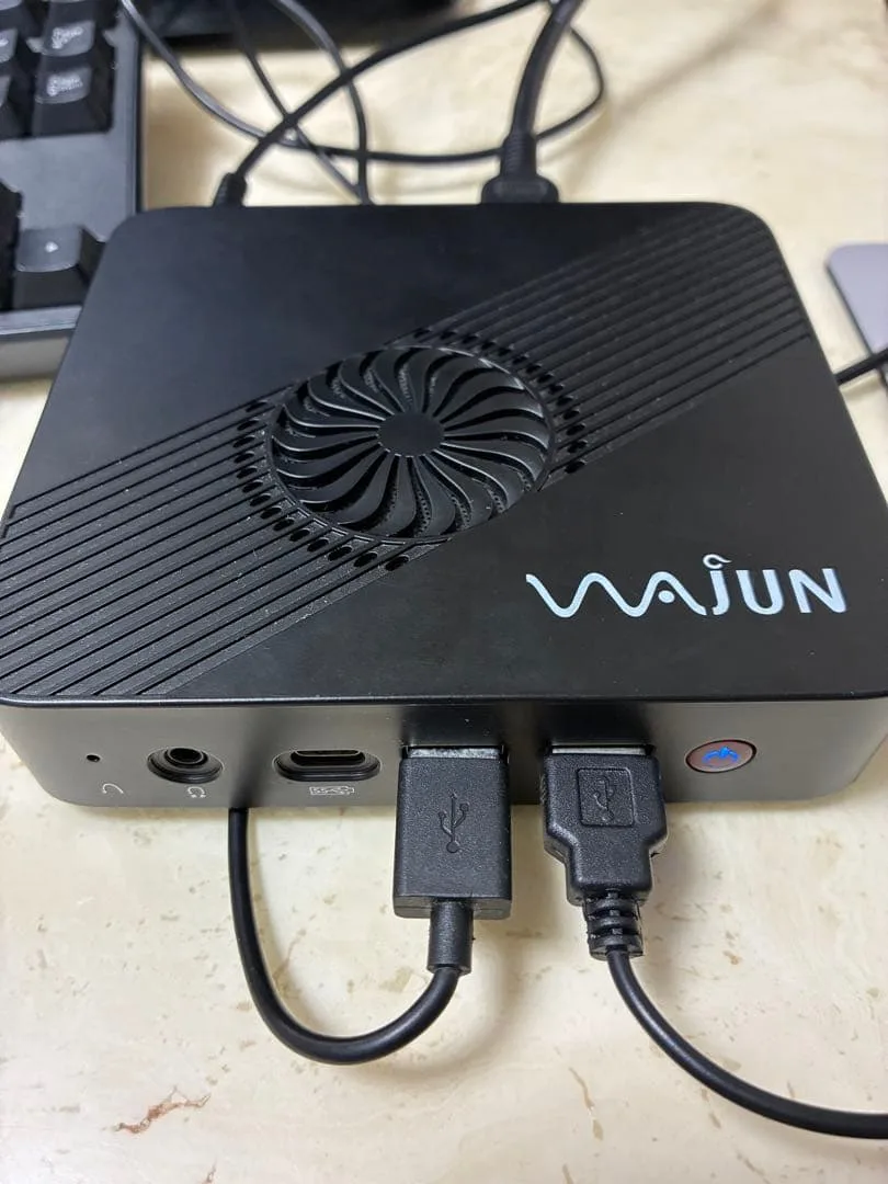 WAJUN ミニデスクトップPC 本体