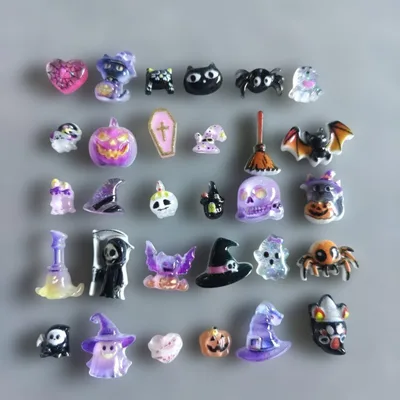 ネイルパーツ ハロウィン MIX 30個セット③