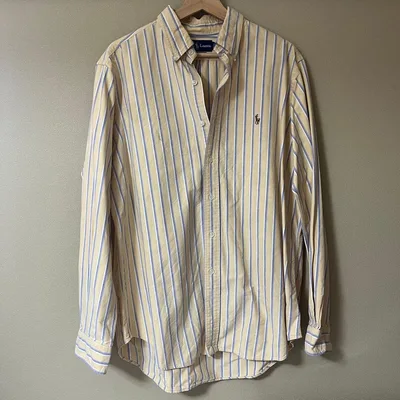 Ralph Lauren 長袖シャツ ストライプ L