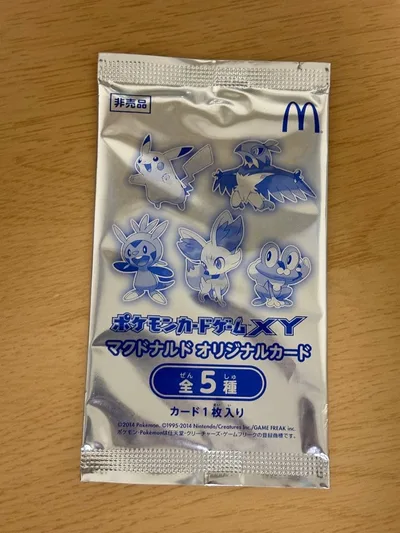 ポケモンカードゲームXY マクドナルド オリジナルカード 未開封 1パック