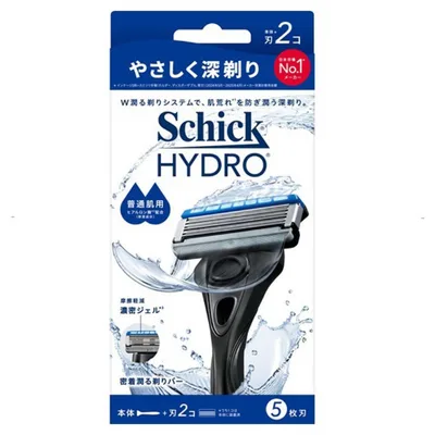 Schick HYDRO シック ハイドロ 本体+替刃2コ 普通肌用