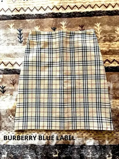Burberry Blue Label ノバチェック ミニスカート 36 美品