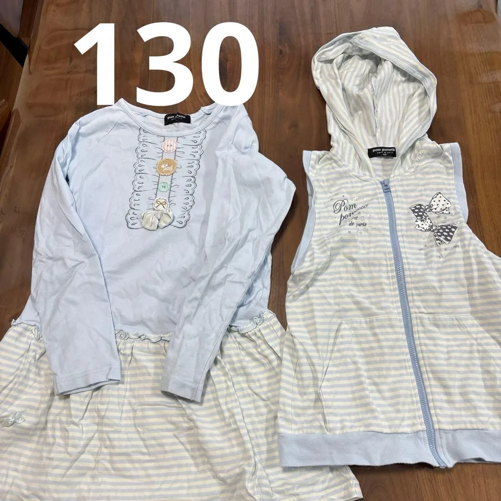 pom ponette トップス 2点セット 130