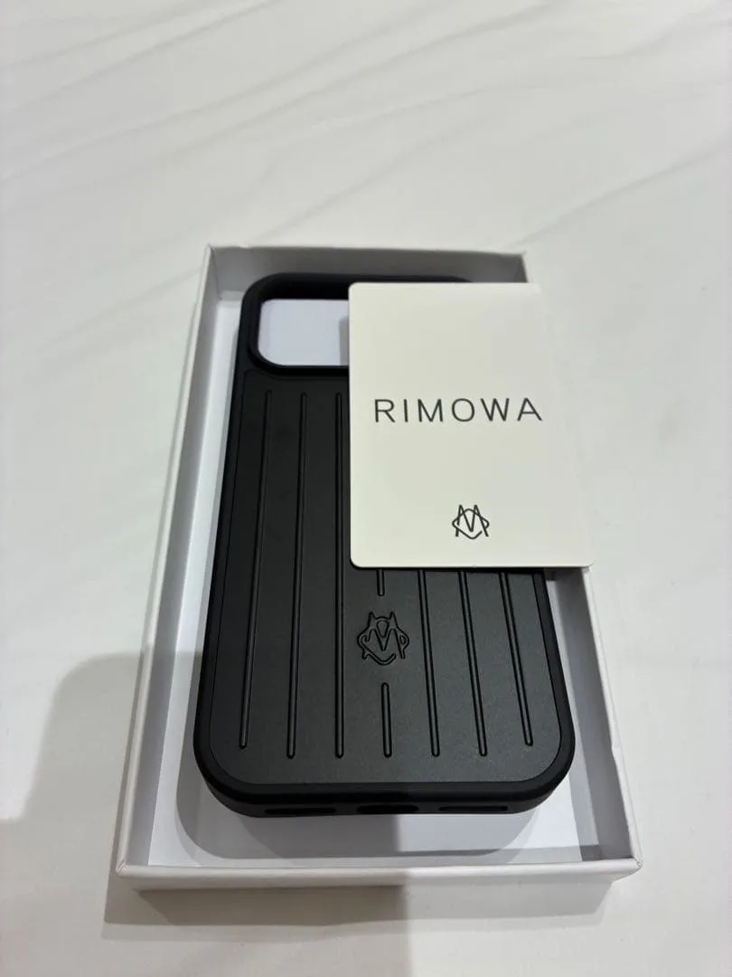 RIMOWA iPhone ケース ブラック 17.18 promax