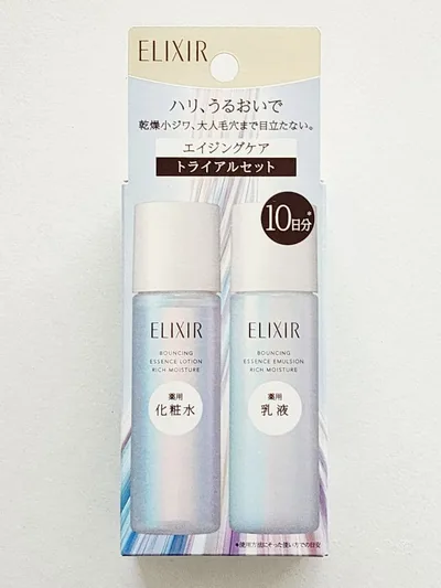 エリクシール リフトモイストトライアルセット しっとりタイプcb エイジングケア