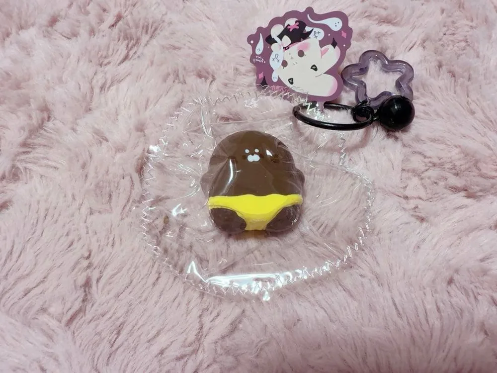 ninnydiy スクイーズ 日焼けあざらし 黄色おぱんちゅ