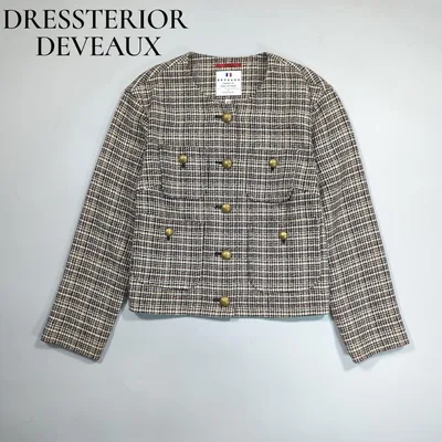 美品✨DRESSTERIOR ドレステリア DEVEAUXツイードジャケット
