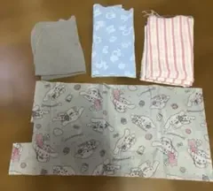 シナモロール 生地 ハンドメイド素材 はぎれ まとめ売り ガーゼ生地