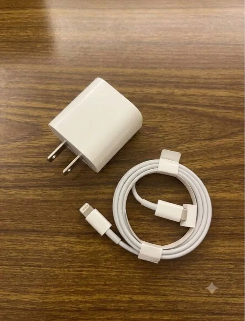 Apple純正 20W 電源アダプタ Lightningケーブル セット1個
