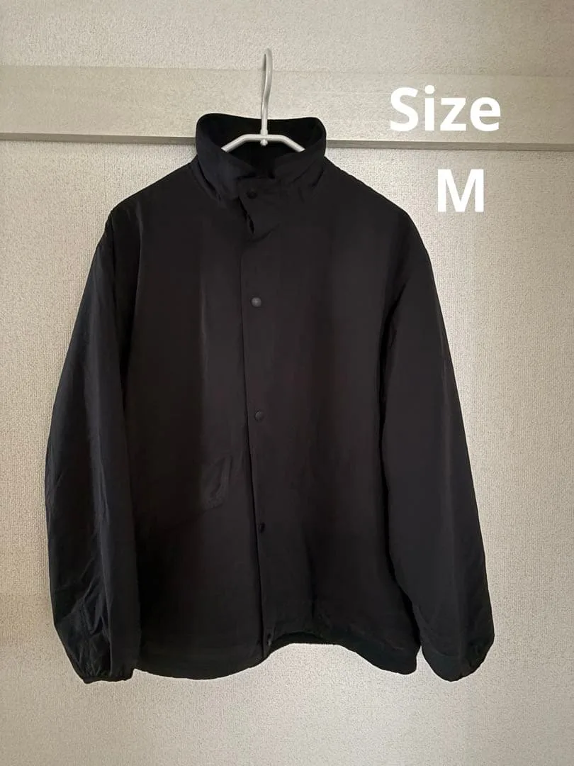 UNIQLO U リバーシブルスタンドジャケット M ブラック