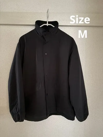 UNIQLO U リバーシブルスタンドジャケット M ブラック