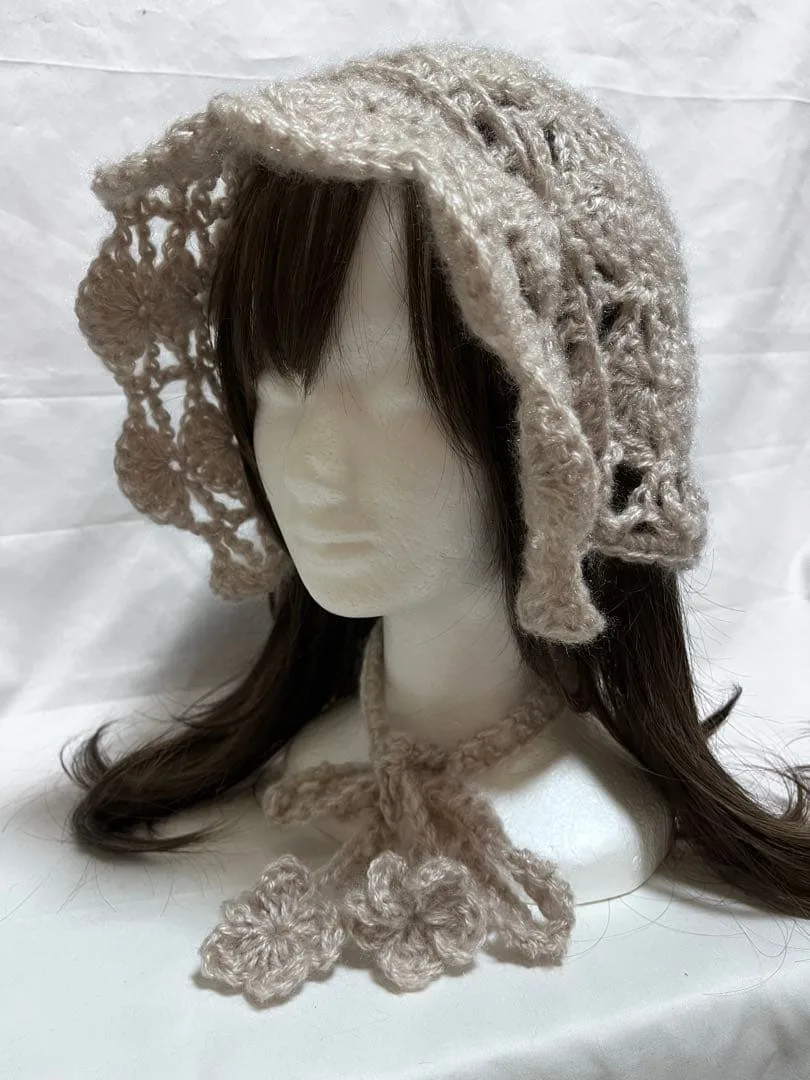 バラクラバ ボンネット ビーニー ハンドメイド