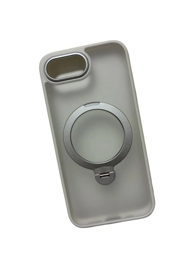 iPhone16e 17e スマホカバー ベージュ スマホリング