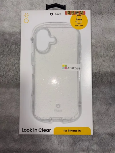 新品未開封 iFace Look in Clear iPhone 16 ケース