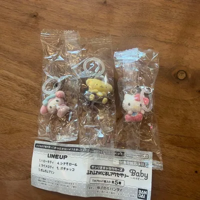 サンリオ♡ふわふわめじるしアクセサリー 3点セット