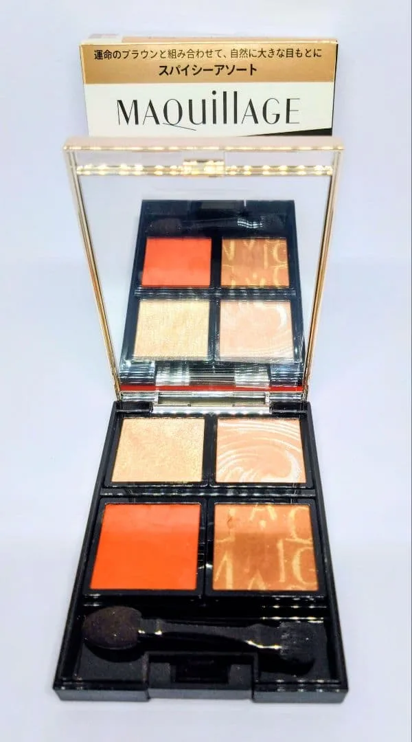 【MAQuillAGE 01】スパイシーアソート アイシャドウパレット