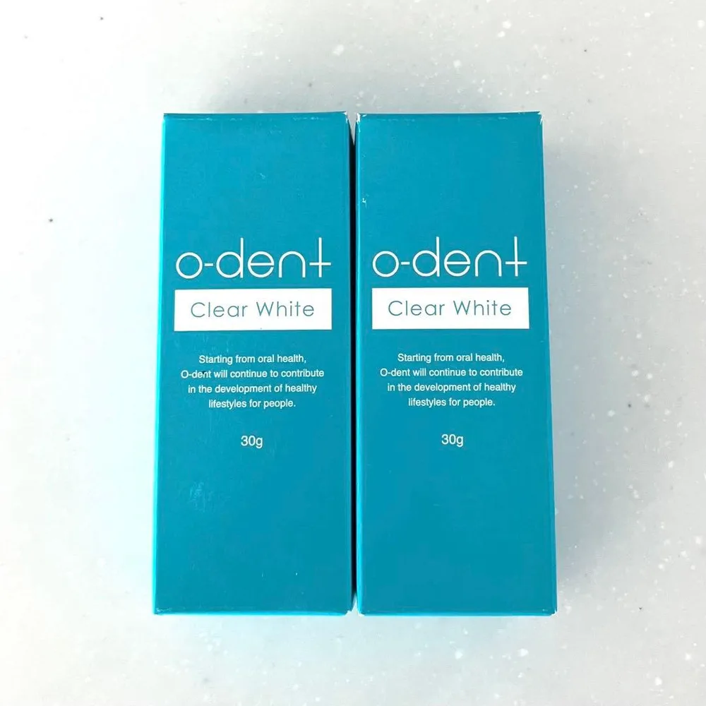 o-dent Clear White 薬用ジェル歯磨き 30g 2本セット