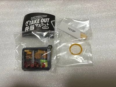 コンビニ弁当ミニチュアチャーム