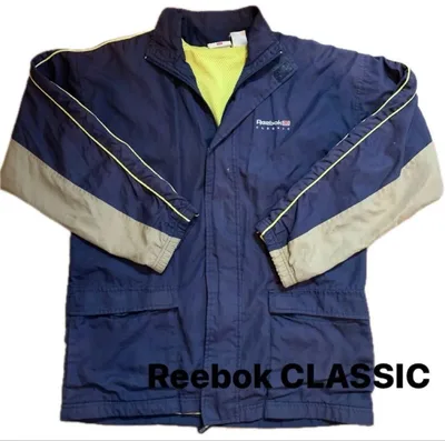 *最終値下げ*Reebok CLASSIC ナイロンジャケット ネイビー