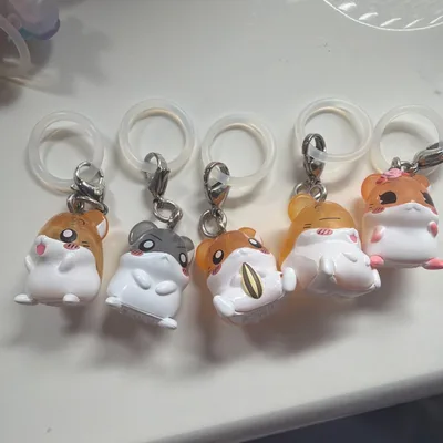 ハムスター倶楽部 めじるしアクセサリー コンプリート 5種 ガチャ