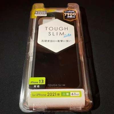 新品 未開封 iPhone 14 13ケース TOUGH SLIM エレコム 黒