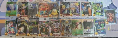 【極美品・未開封18枚】ドラゴンボールZ 森永 ウエハース 3Dカード 19枚