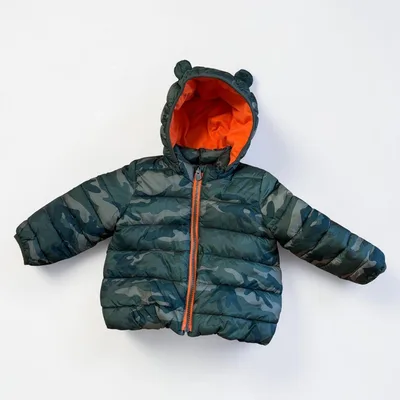 baby GAP ベビーギャップ 中綿コート 迷彩 18-24months 90