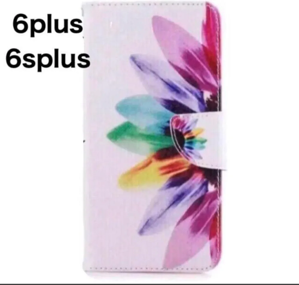 iPhone6splus 6plusケース 手帳型ケース ひまわり フラワー