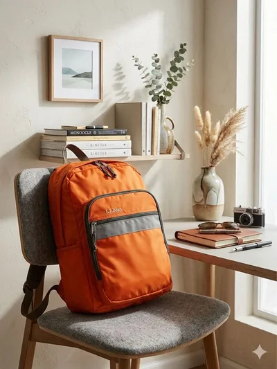 【希少/90s】L.L.Bean エルエルビーン バックパック オレンジ