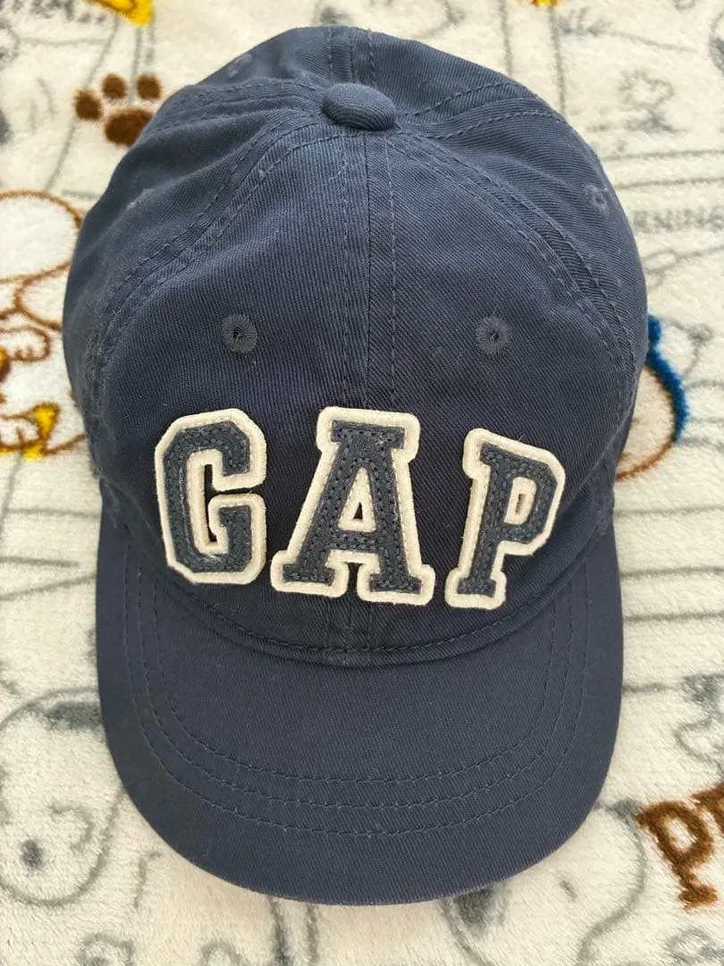 GAP キッズ キャップ ネイビー 52cm